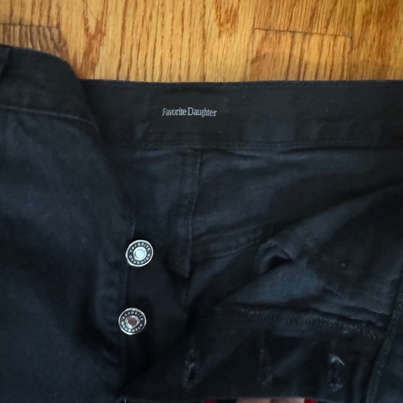 Favorite Daughter Sadie Black Denim Maxi Skirt | Size 31 - Picture 6 of 6